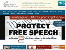 Tablet Screenshot of kairosresponse.org